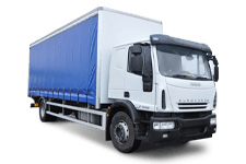 Car Hire Barry - 18 Tonne Curtain Side Truck - Truck hire Barry