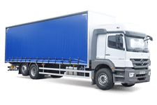 Car Hire Barry - 26 Tonne Curtain Side Lorry - Truck hire Barry