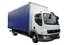 Car Hire Barry - 7.5 Tonnage Special Edition Curtain Side Truck - Truck hire Barry