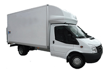 Car Hire Barry - Ford Luton Box Tail Lift - Van hire Barry