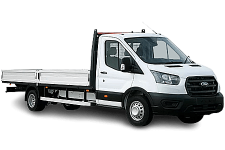 Car Hire Barry - Ford Transit Dropside Van - Van hire Barry